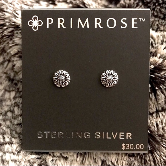 Jewelry - Primrose Sterling silver Sunflower earrings.  NWT
